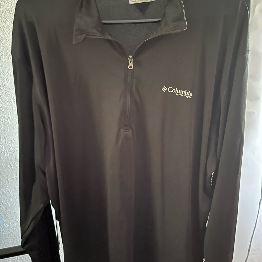 Columbia Black Full-Zip Jacket